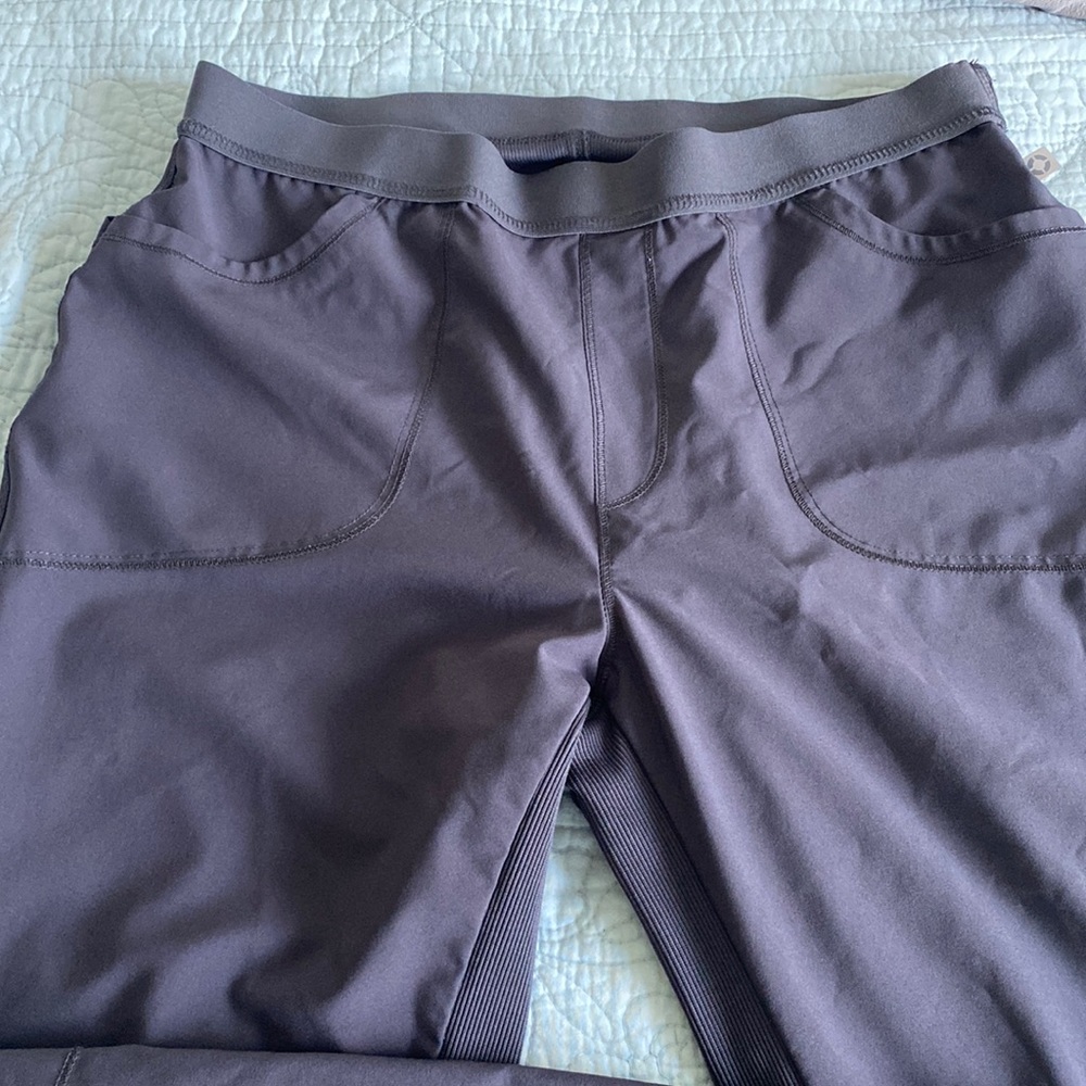 Cherokee Infinity dark gray scrub set